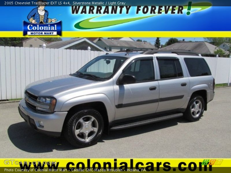 Silverstone Metallic / Light Gray 2005 Chevrolet TrailBlazer EXT LS 4x4
