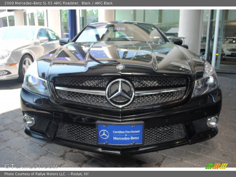 Black / AMG Black 2009 Mercedes-Benz SL 63 AMG Roadster