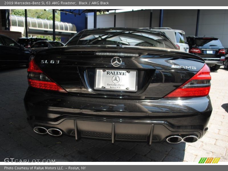 Black / AMG Black 2009 Mercedes-Benz SL 63 AMG Roadster