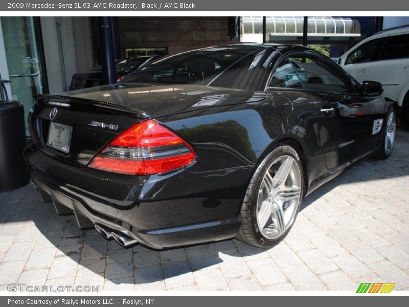 Black / AMG Black 2009 Mercedes-Benz SL 63 AMG Roadster