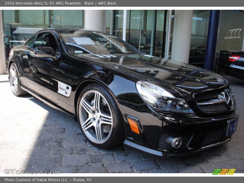 Black / AMG Black 2009 Mercedes-Benz SL 63 AMG Roadster