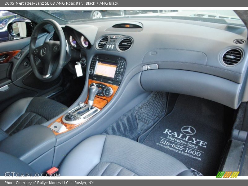 Black / AMG Black 2009 Mercedes-Benz SL 63 AMG Roadster