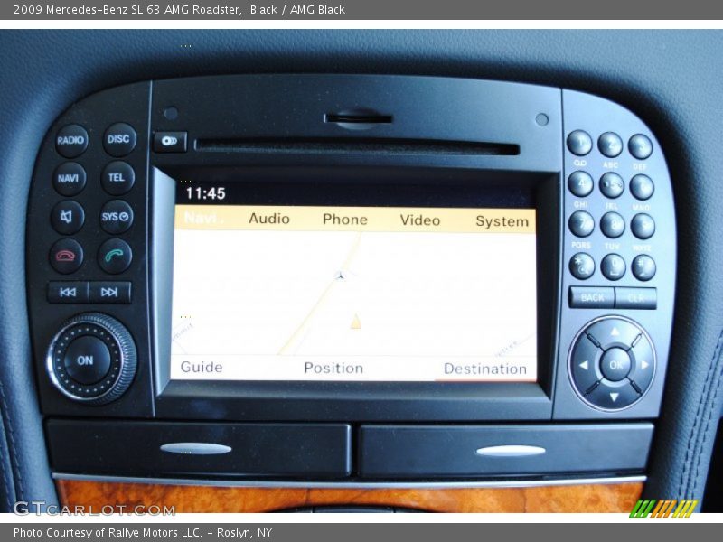 Black / AMG Black 2009 Mercedes-Benz SL 63 AMG Roadster