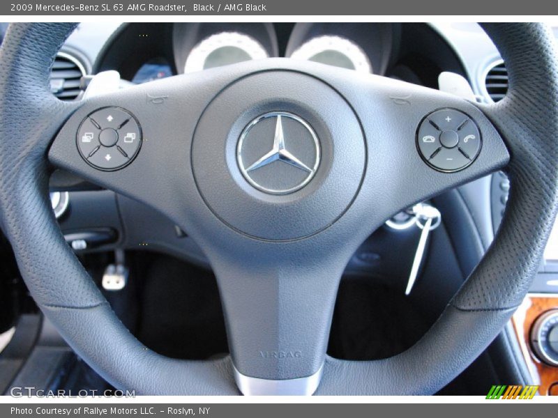 Black / AMG Black 2009 Mercedes-Benz SL 63 AMG Roadster