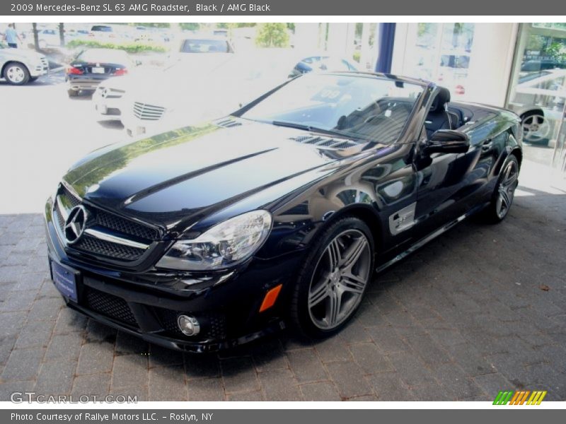 Black / AMG Black 2009 Mercedes-Benz SL 63 AMG Roadster