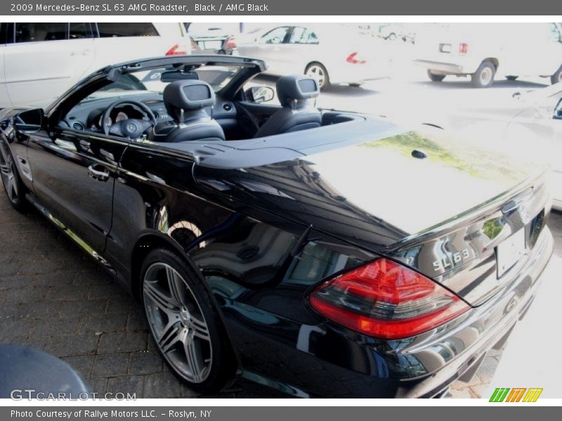 Black / AMG Black 2009 Mercedes-Benz SL 63 AMG Roadster