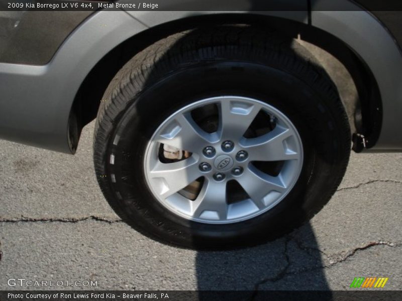 Metal Bronze / Beige 2009 Kia Borrego LX V6 4x4