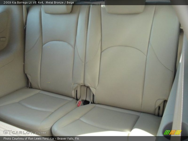 Metal Bronze / Beige 2009 Kia Borrego LX V6 4x4