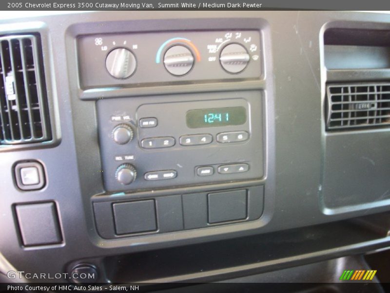 Summit White / Medium Dark Pewter 2005 Chevrolet Express 3500 Cutaway Moving Van