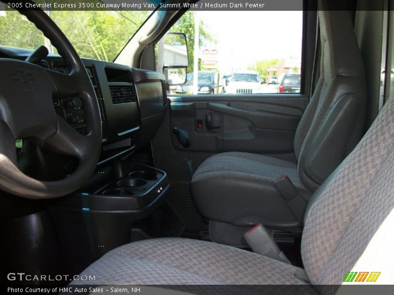 Summit White / Medium Dark Pewter 2005 Chevrolet Express 3500 Cutaway Moving Van