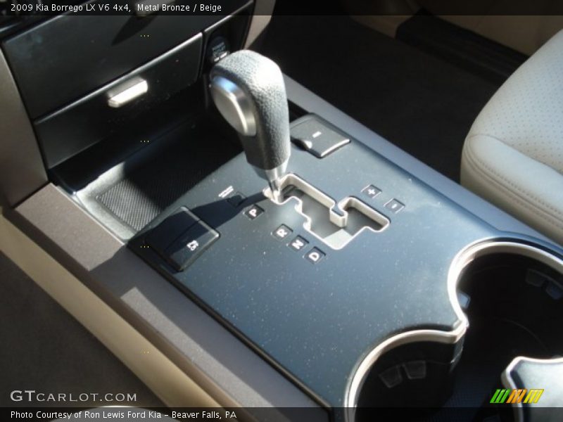 Metal Bronze / Beige 2009 Kia Borrego LX V6 4x4