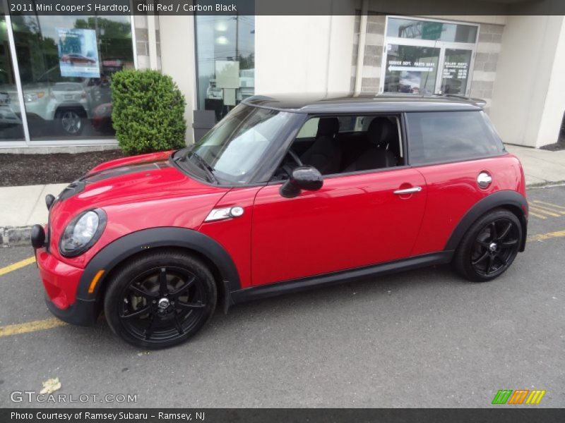 Front 3/4 View of 2011 Cooper S Hardtop