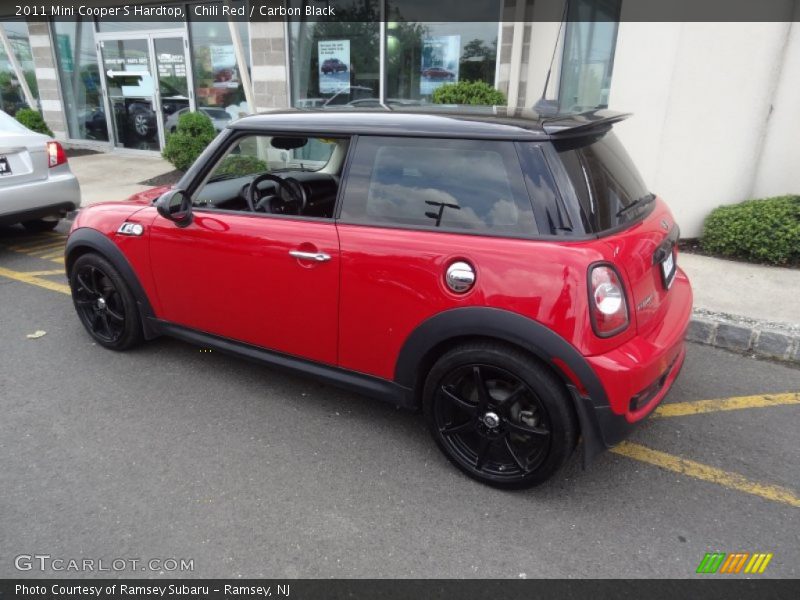 Chili Red / Carbon Black 2011 Mini Cooper S Hardtop