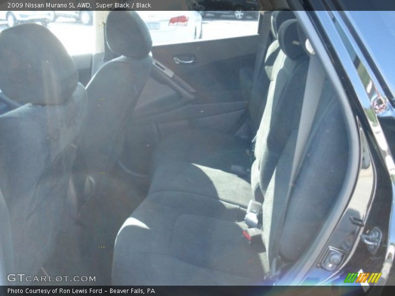 Super Black / Black 2009 Nissan Murano SL AWD
