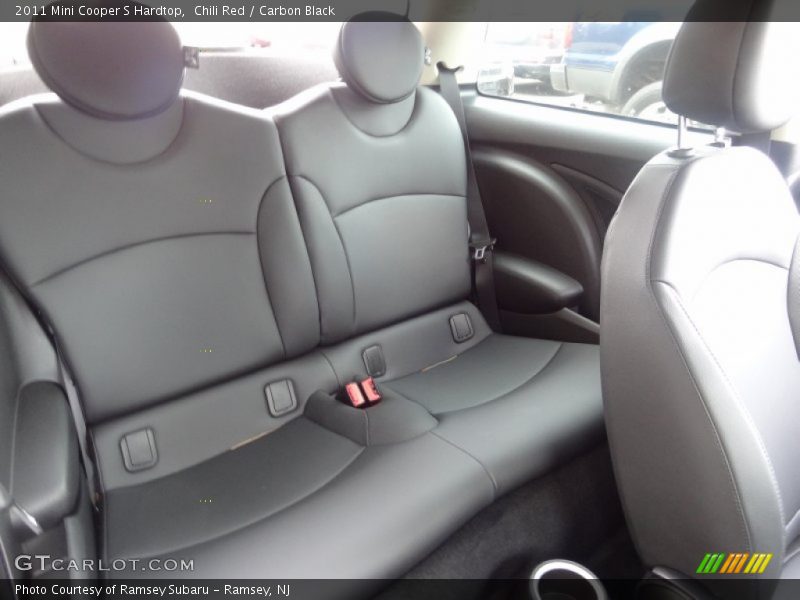  2011 Cooper S Hardtop Carbon Black Interior