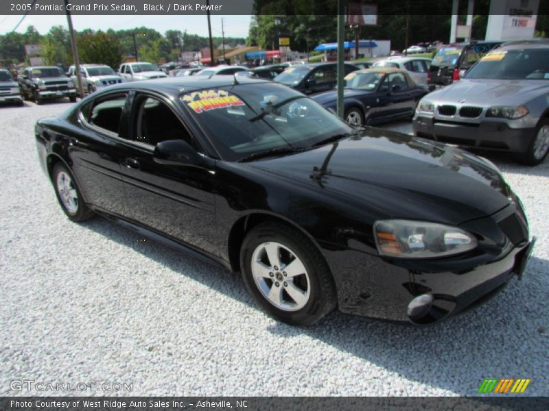 Black / Dark Pewter 2005 Pontiac Grand Prix Sedan