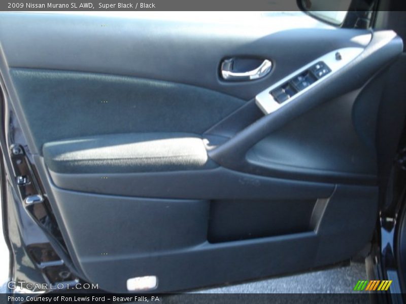 Super Black / Black 2009 Nissan Murano SL AWD