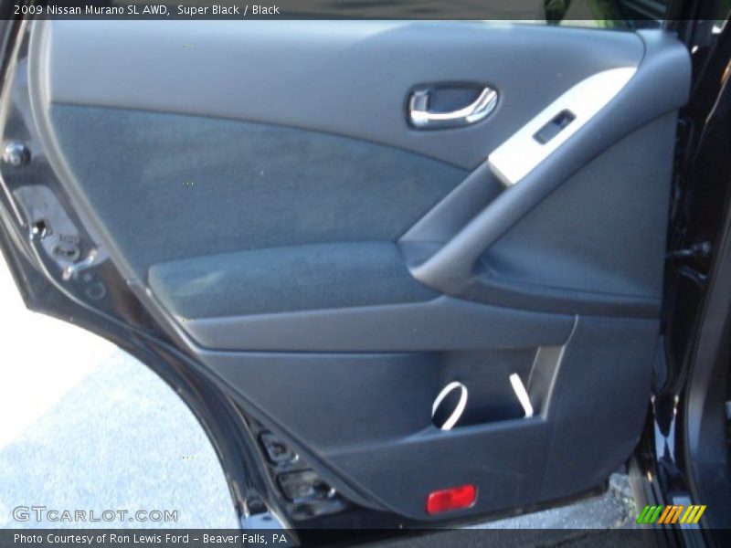 Super Black / Black 2009 Nissan Murano SL AWD