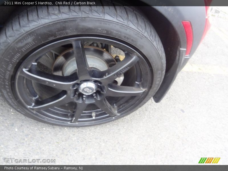 Chili Red / Carbon Black 2011 Mini Cooper S Hardtop
