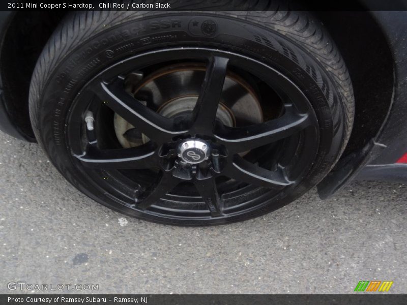 Chili Red / Carbon Black 2011 Mini Cooper S Hardtop