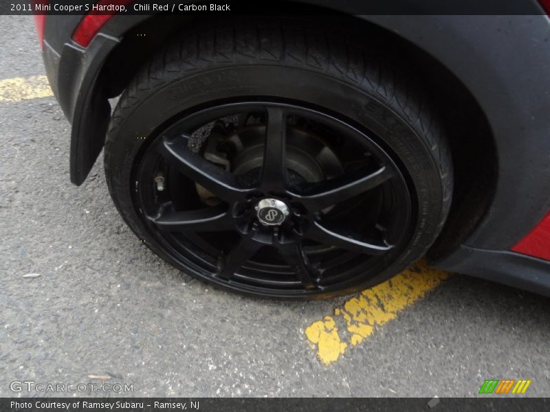 Chili Red / Carbon Black 2011 Mini Cooper S Hardtop