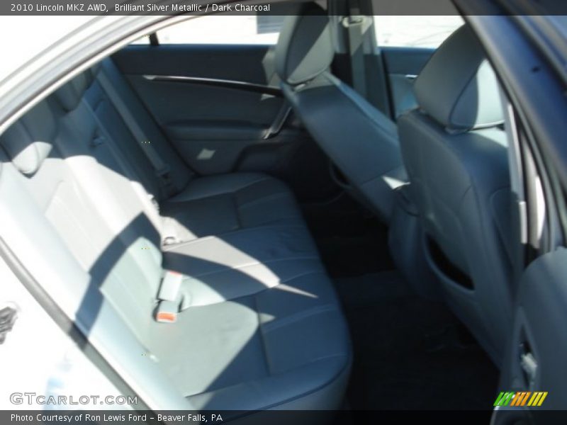 Brilliant Silver Metallic / Dark Charcoal 2010 Lincoln MKZ AWD