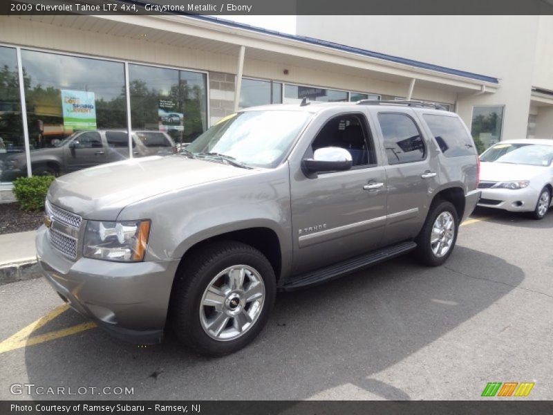 Graystone Metallic / Ebony 2009 Chevrolet Tahoe LTZ 4x4