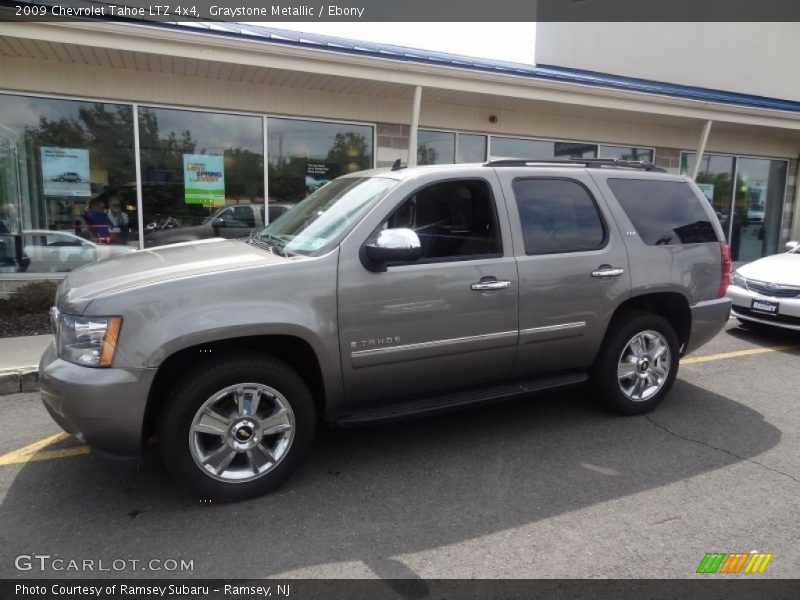 Graystone Metallic / Ebony 2009 Chevrolet Tahoe LTZ 4x4
