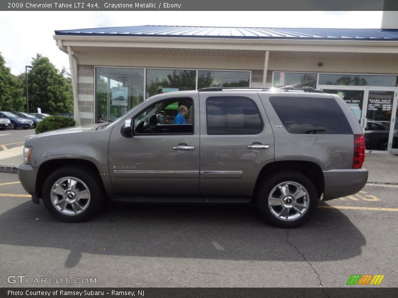 Graystone Metallic / Ebony 2009 Chevrolet Tahoe LTZ 4x4