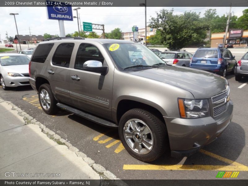 Graystone Metallic / Ebony 2009 Chevrolet Tahoe LTZ 4x4