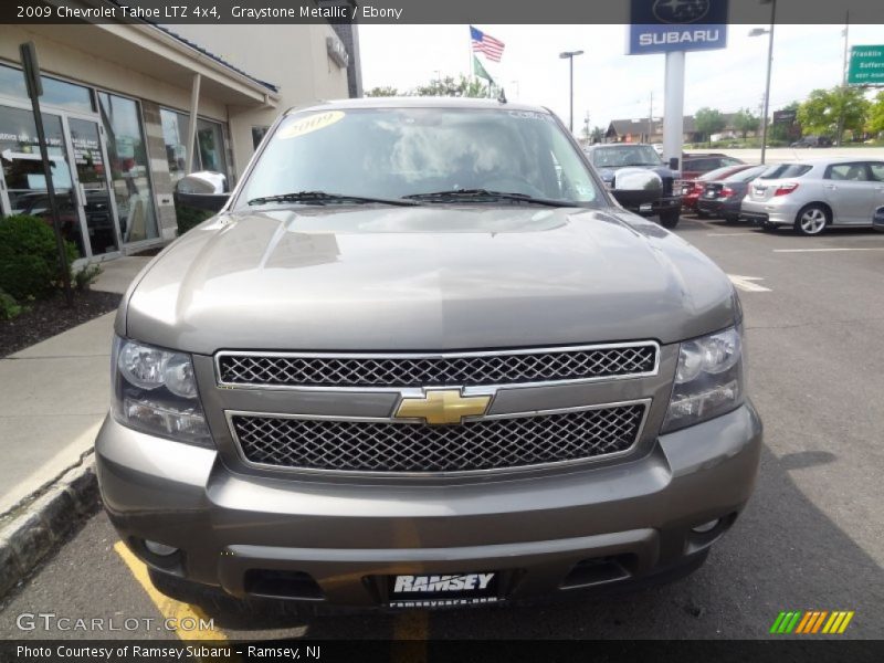 Graystone Metallic / Ebony 2009 Chevrolet Tahoe LTZ 4x4