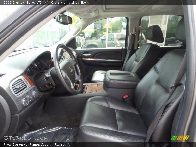 Graystone Metallic / Ebony 2009 Chevrolet Tahoe LTZ 4x4