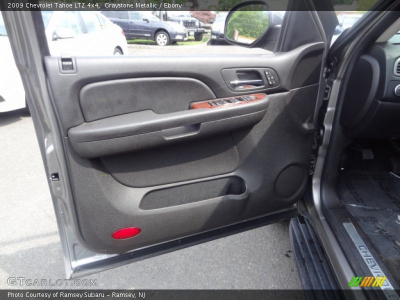 Graystone Metallic / Ebony 2009 Chevrolet Tahoe LTZ 4x4