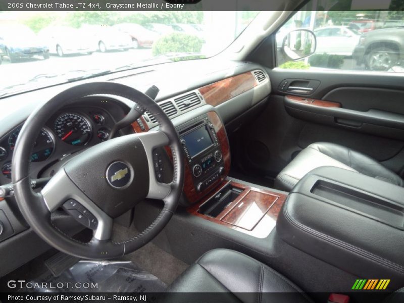 Graystone Metallic / Ebony 2009 Chevrolet Tahoe LTZ 4x4