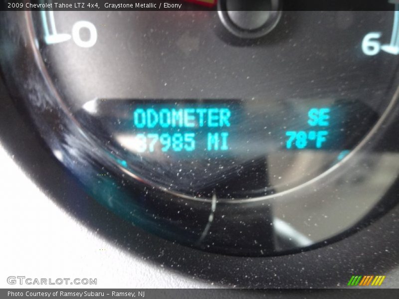 Graystone Metallic / Ebony 2009 Chevrolet Tahoe LTZ 4x4