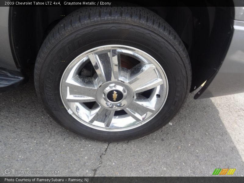 Graystone Metallic / Ebony 2009 Chevrolet Tahoe LTZ 4x4