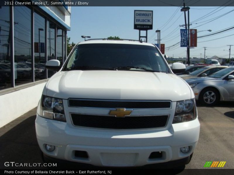 Summit White / Ebony 2012 Chevrolet Tahoe LT