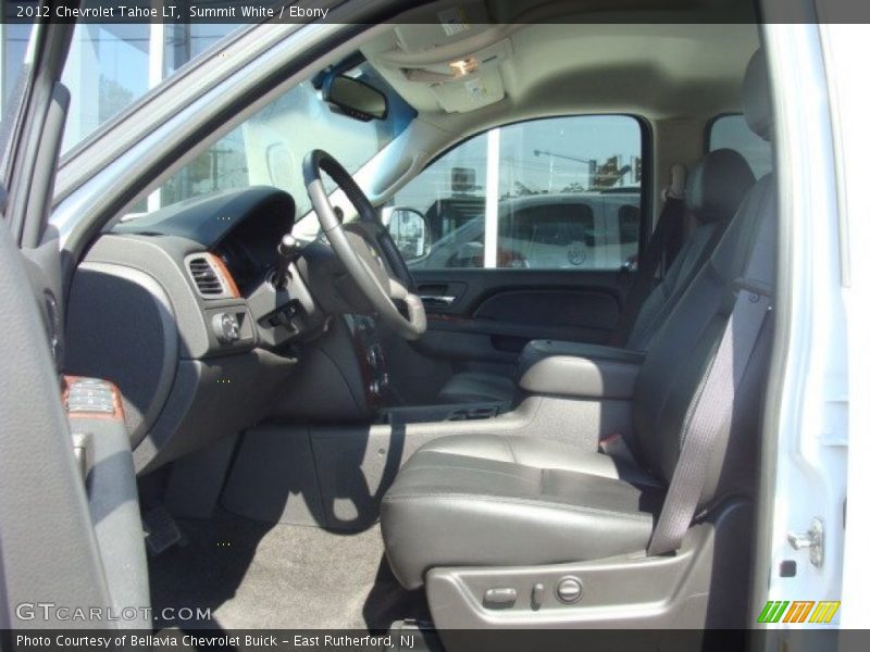 Summit White / Ebony 2012 Chevrolet Tahoe LT