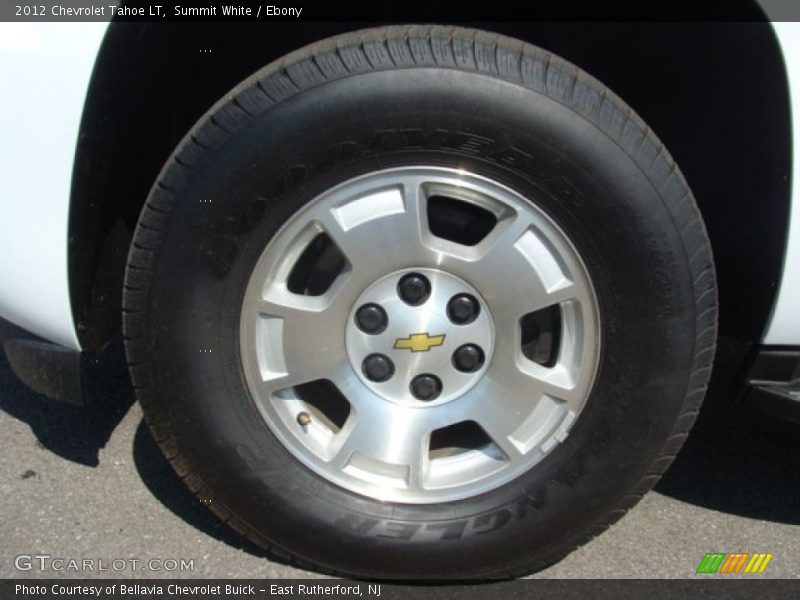 Summit White / Ebony 2012 Chevrolet Tahoe LT