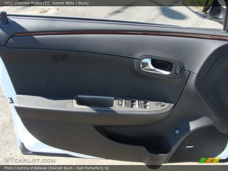 Summit White / Ebony 2012 Chevrolet Malibu LTZ