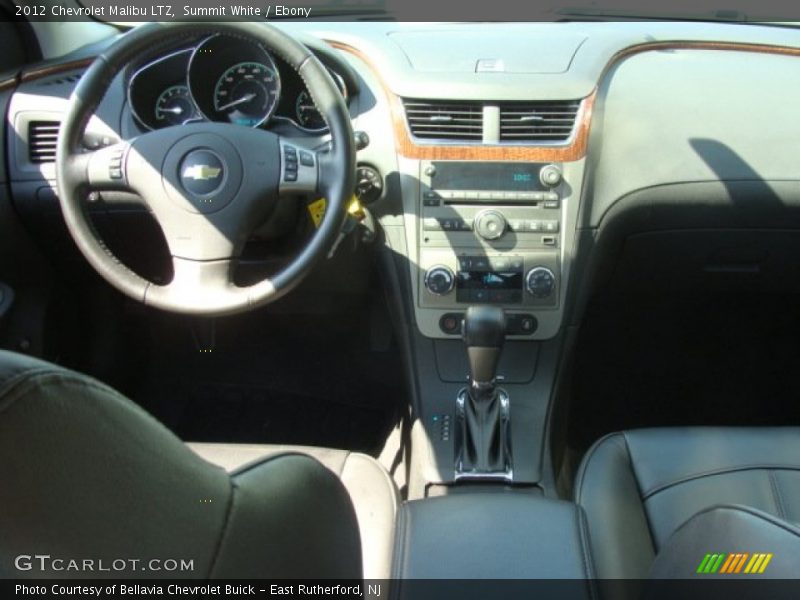 Summit White / Ebony 2012 Chevrolet Malibu LTZ