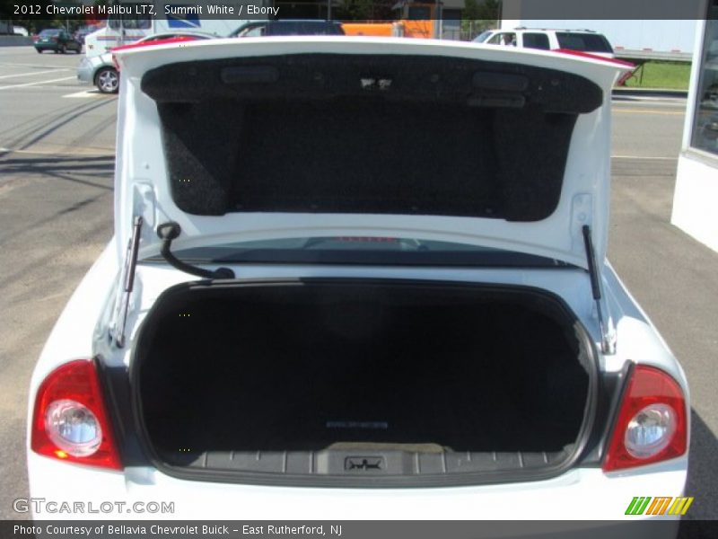 Summit White / Ebony 2012 Chevrolet Malibu LTZ