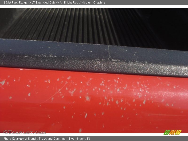 Bright Red / Medium Graphite 1999 Ford Ranger XLT Extended Cab 4x4