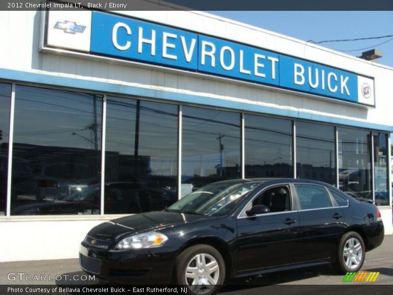 Black / Ebony 2012 Chevrolet Impala LT