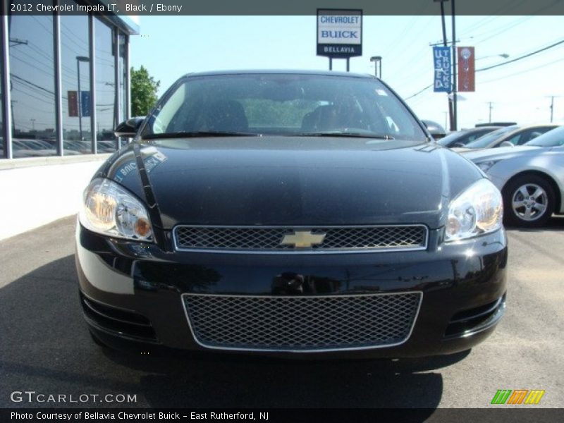 Black / Ebony 2012 Chevrolet Impala LT