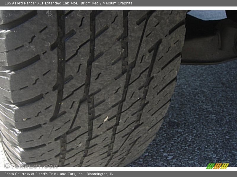 Bright Red / Medium Graphite 1999 Ford Ranger XLT Extended Cab 4x4