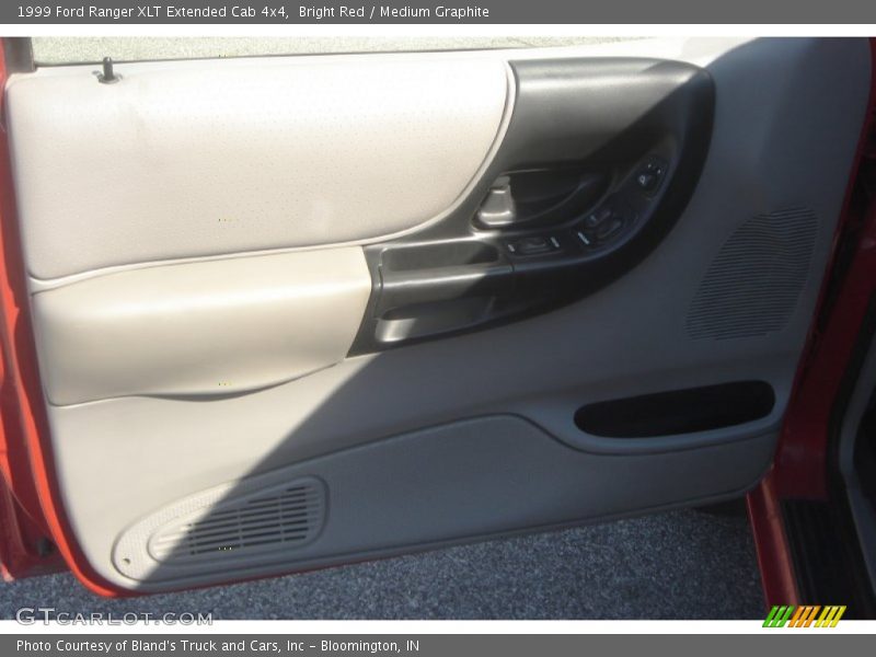 Bright Red / Medium Graphite 1999 Ford Ranger XLT Extended Cab 4x4
