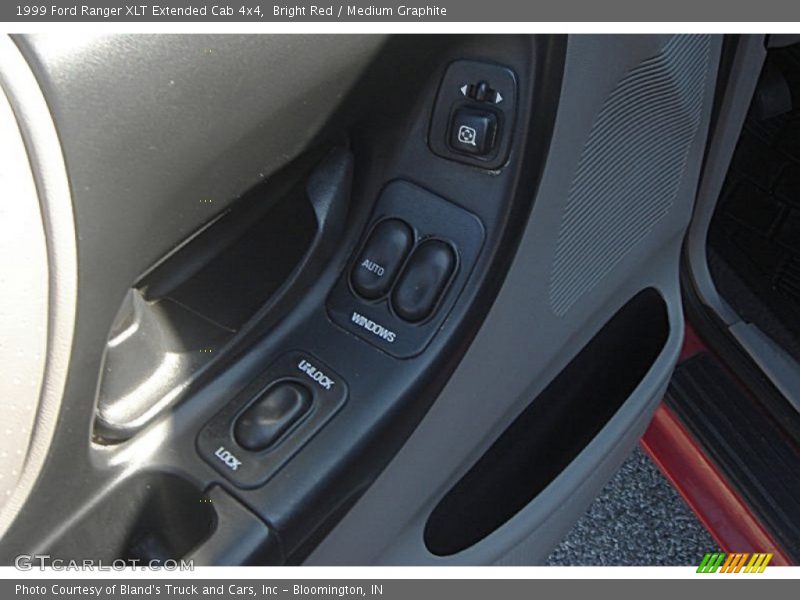 Bright Red / Medium Graphite 1999 Ford Ranger XLT Extended Cab 4x4