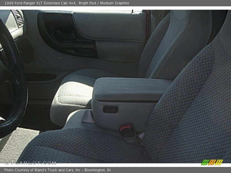 Bright Red / Medium Graphite 1999 Ford Ranger XLT Extended Cab 4x4