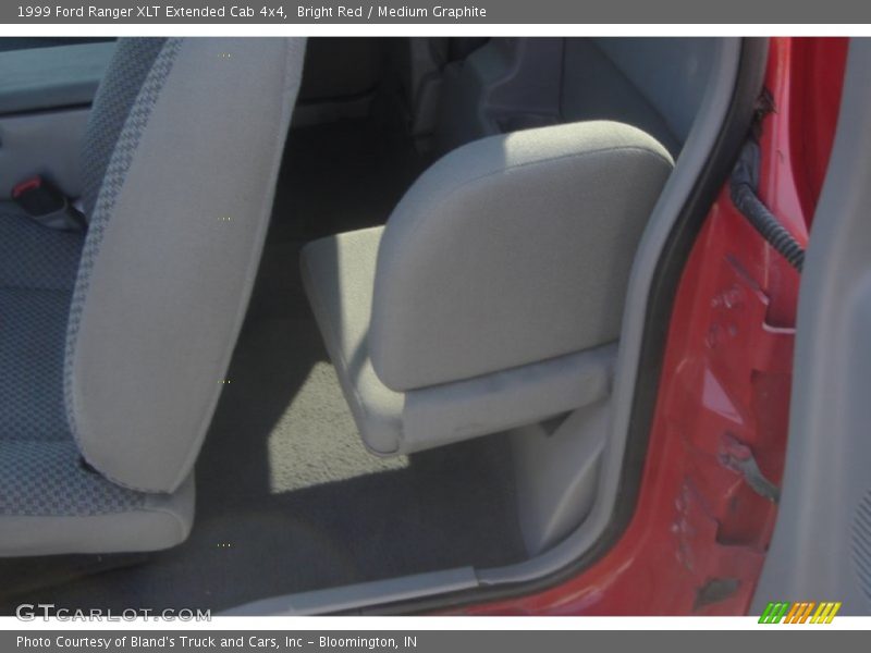 Bright Red / Medium Graphite 1999 Ford Ranger XLT Extended Cab 4x4
